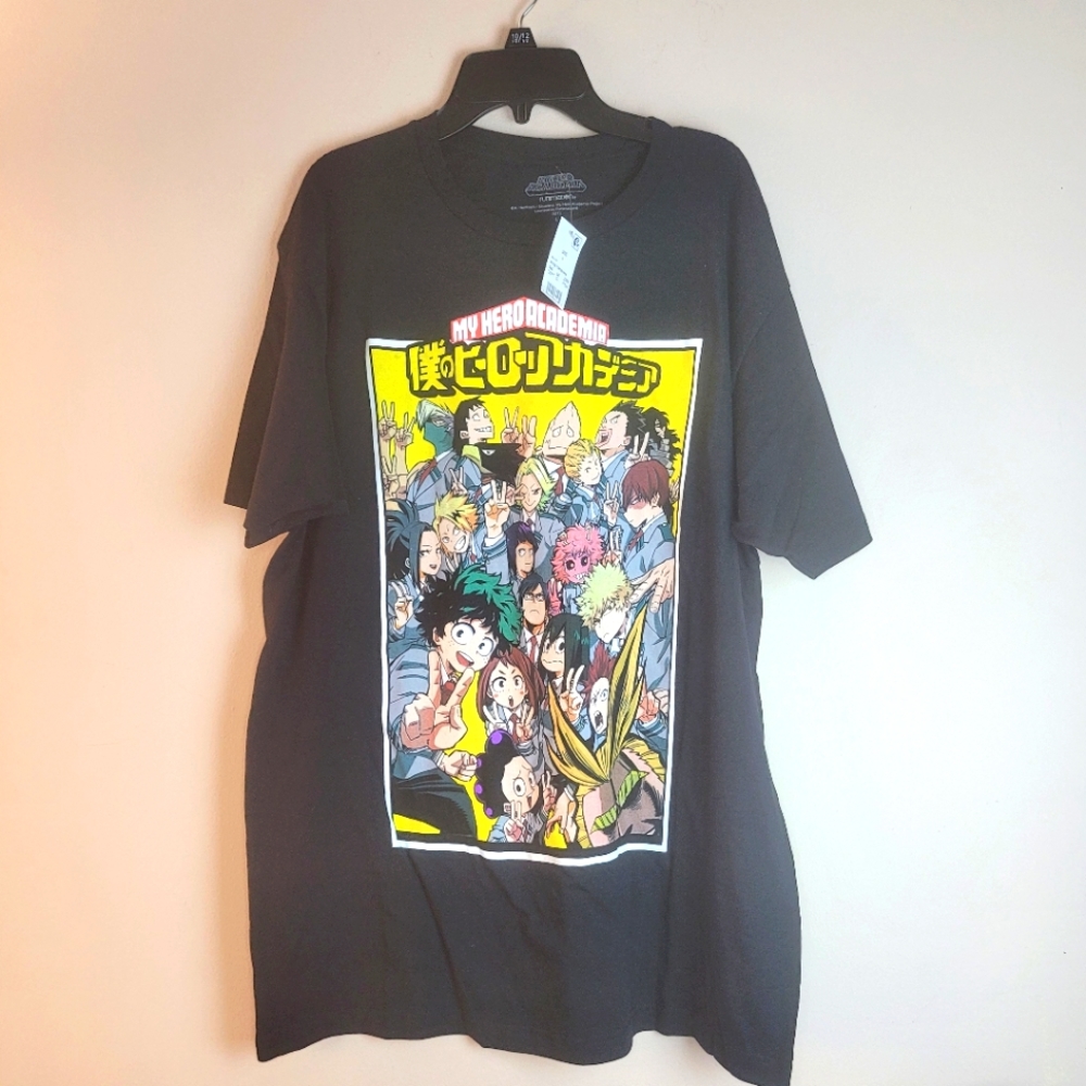 My Hero academy T shirt black
